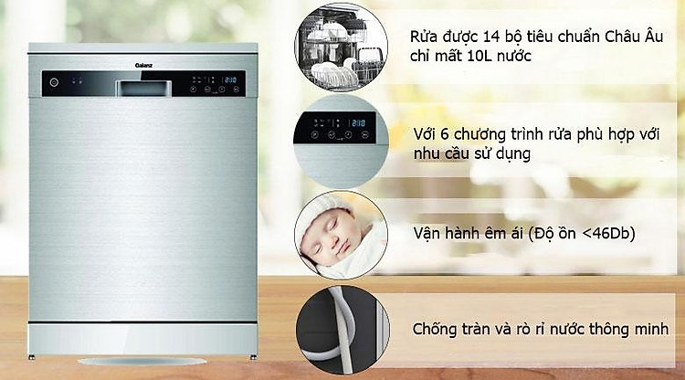 Top máy rửa chén tốt nhất, bán chạy nhất được người dùng ưa chuộng