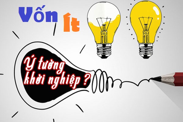 Ý tưởng khởi nghiệp với số vốn nhỏ